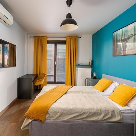 Modern Apartments With Free Parking Spot Cracovia Esterno foto